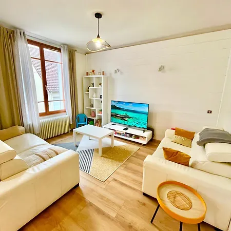 아파트 Maison Spacieuse Avec Salle De Jeux Proche 24h Du Mans 르망